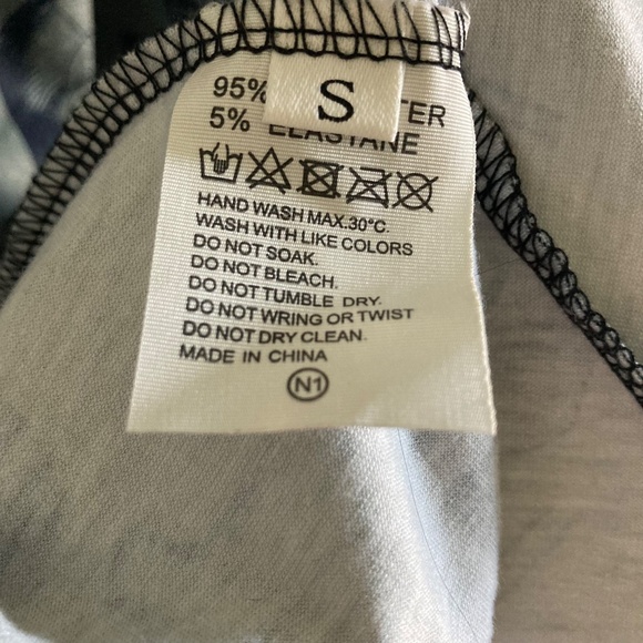 Shasilo Gothic Witchy Skull Print Sleeveless Handkerchief Sage Green Dress - Picture 8 of 9